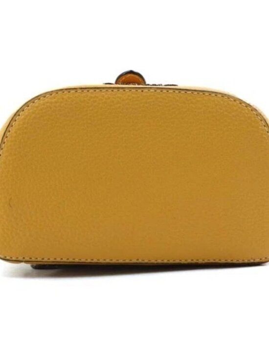 Auth COACH Body Bag Yellow Leather - r11072k main image 11